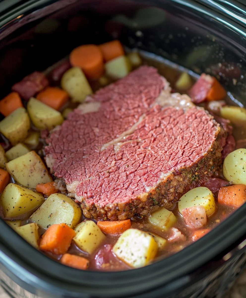 Crock Pot Corned Beef Dinner