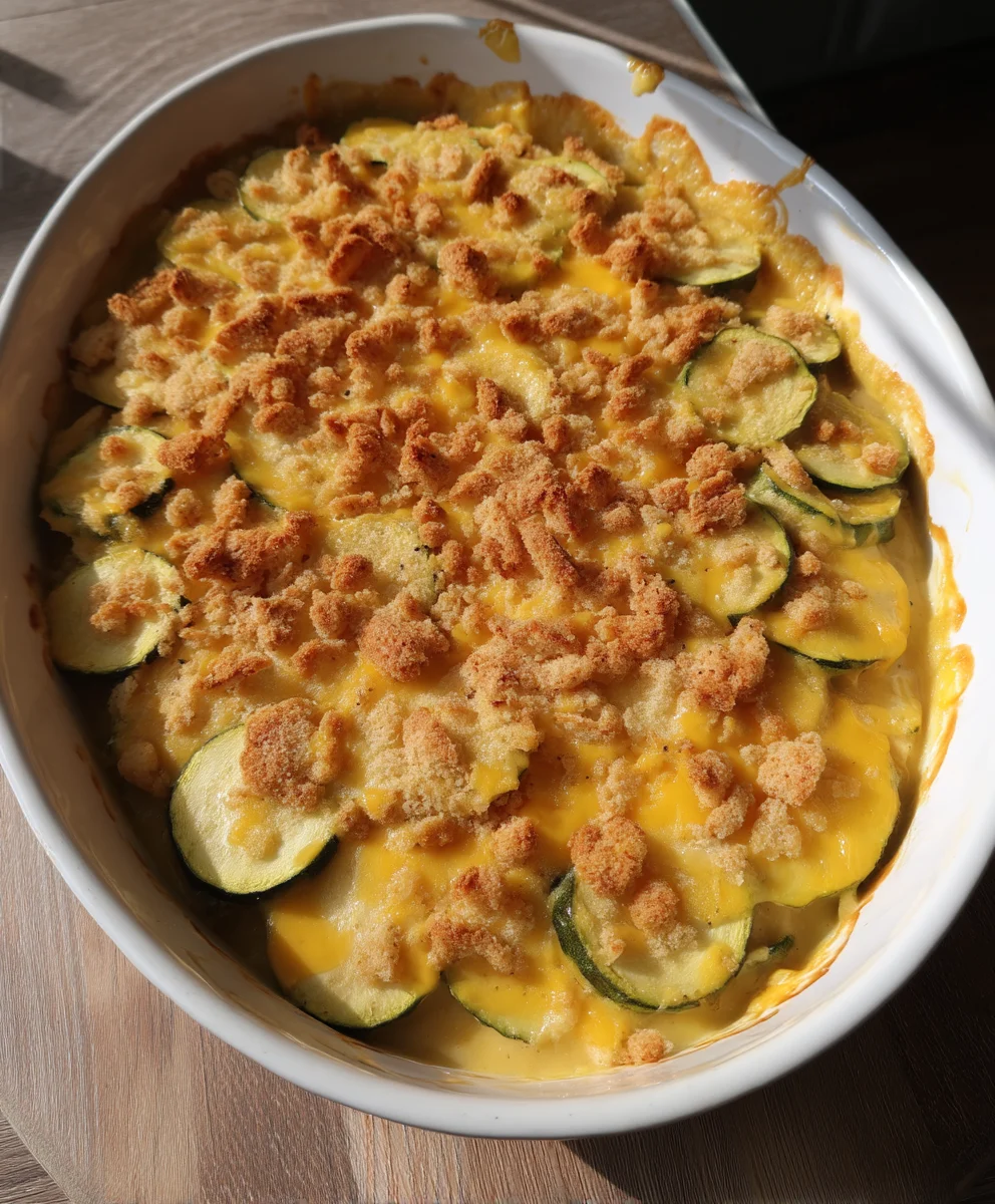 Zucchini or Yellow Squash Casserole