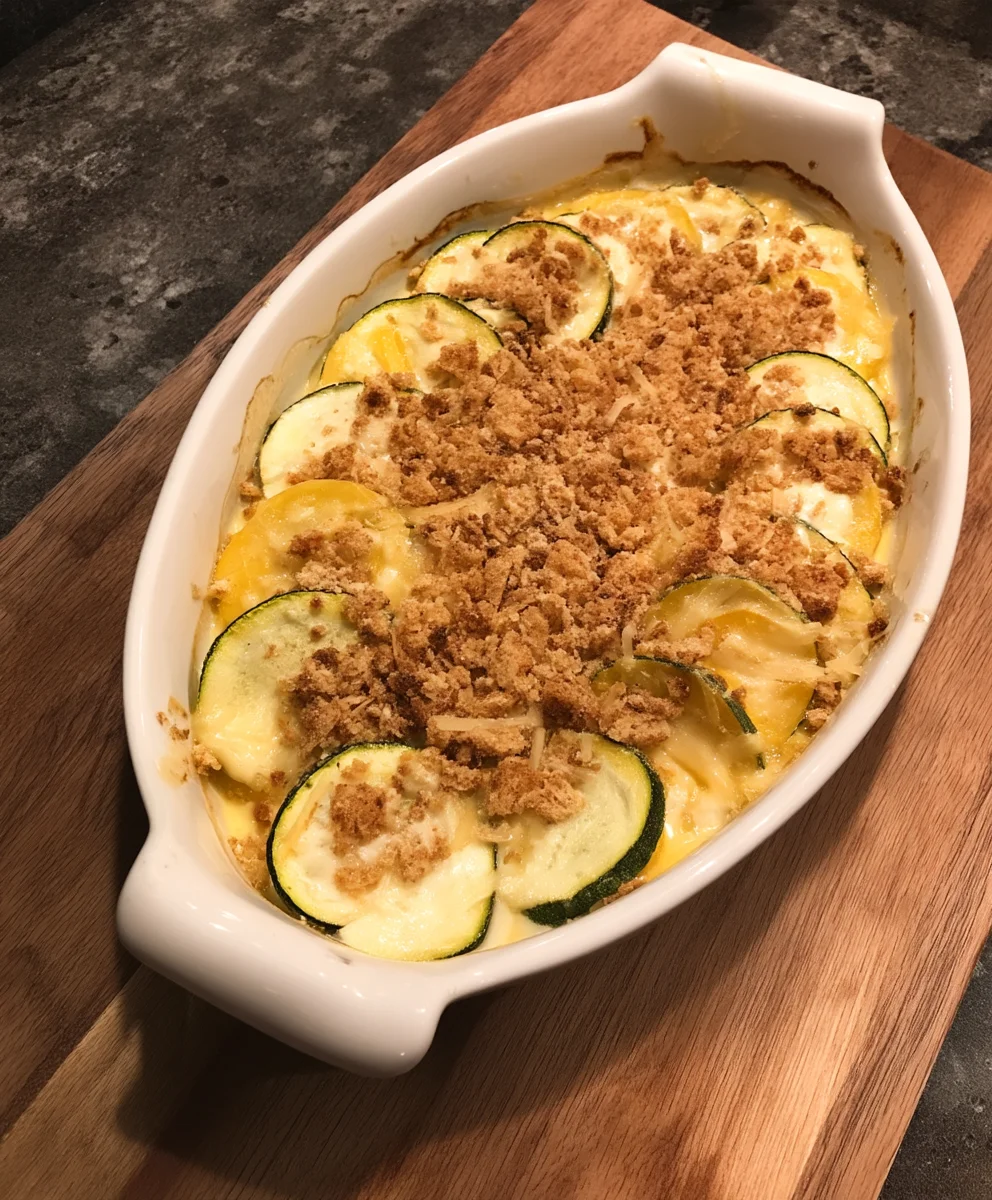 Zucchini or Yellow Squash Casserole