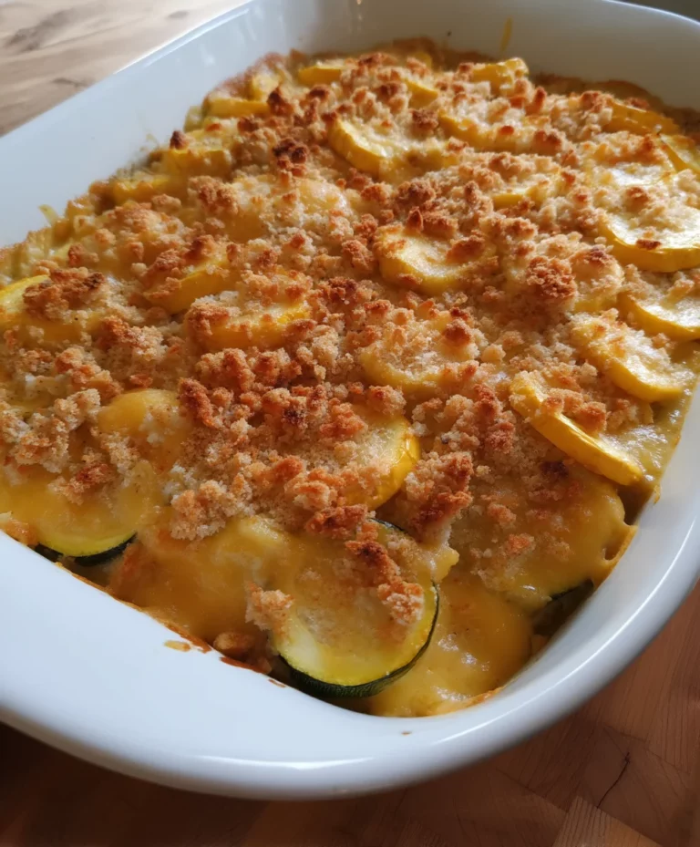 Zucchini or Yellow Squash Casserole