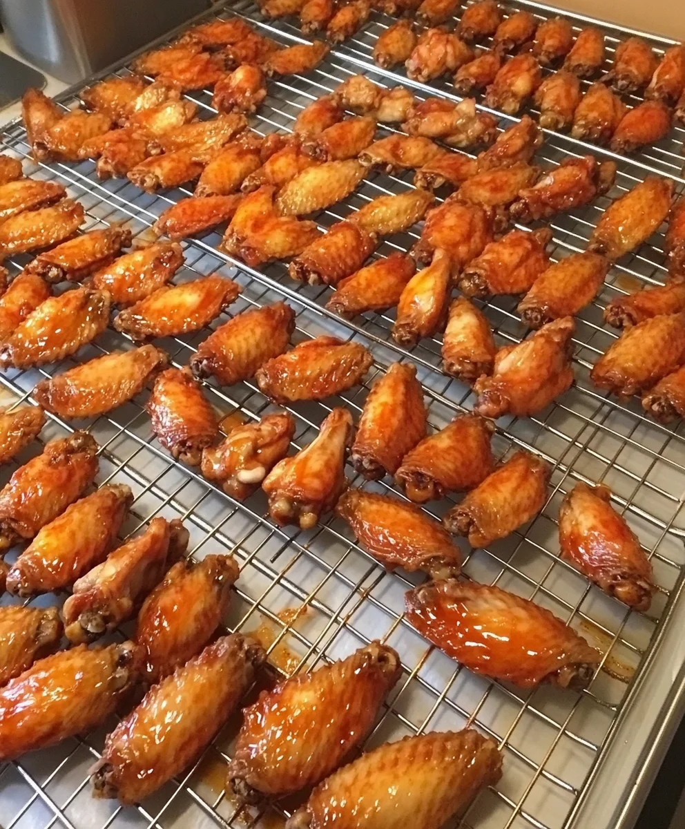 Homemade Oven Baked Hot Wings