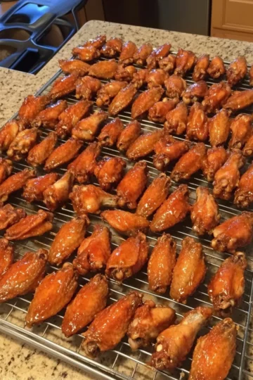 Homemade Oven Baked Hot Wings