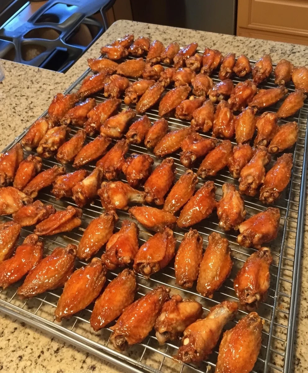 Homemade Oven Baked Hot Wings