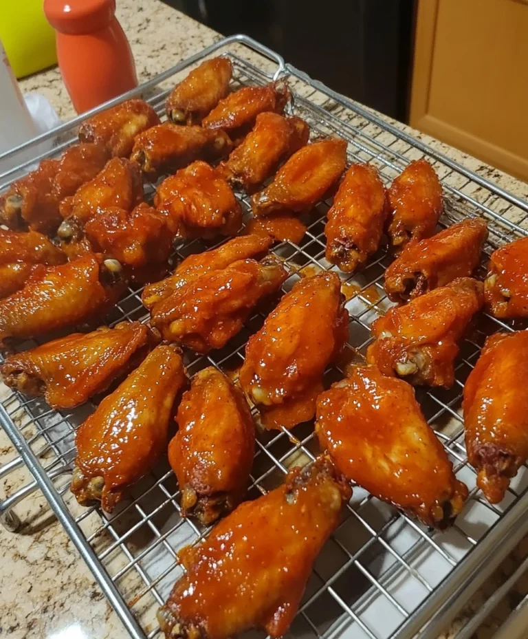 Homemade Oven Baked Hot Wings