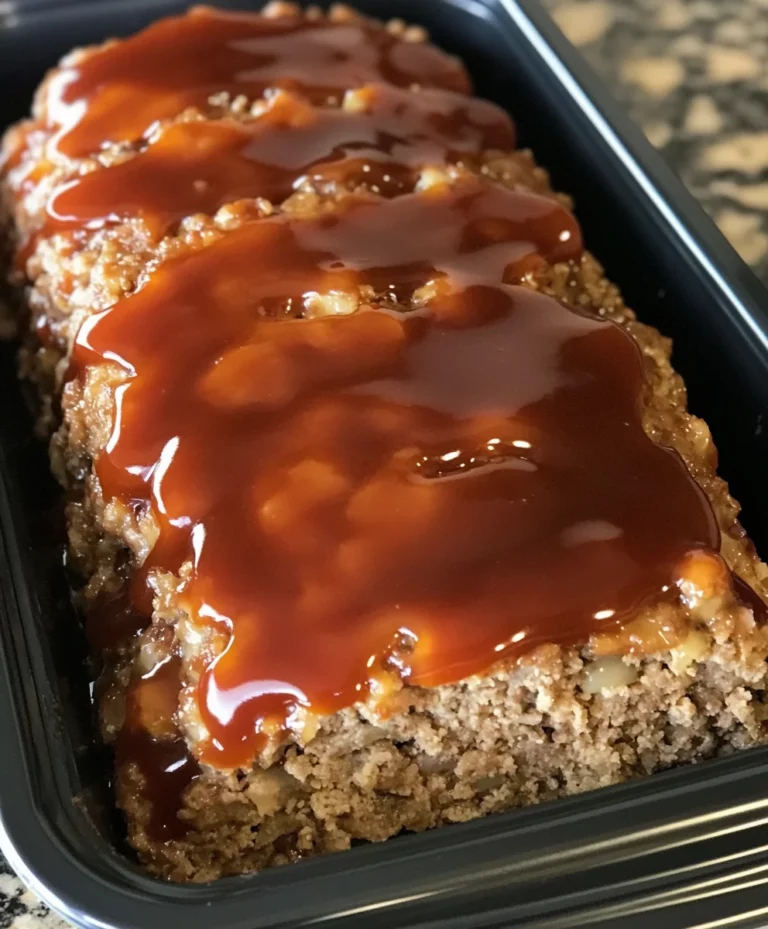 Cracker Barrel Meatloaf (Copycat)
