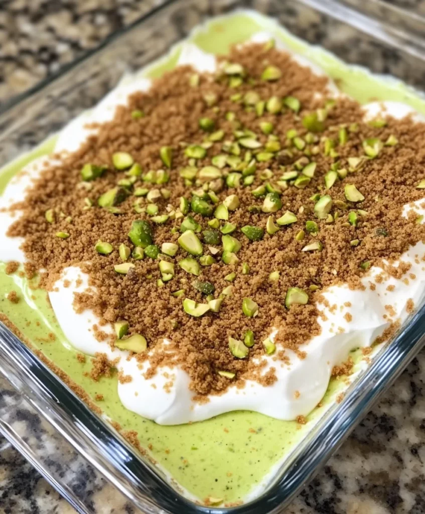 15 Old-School Church Potluck Desserts Nobody Makes Anymore 9 Pistachio Pudding Dessert