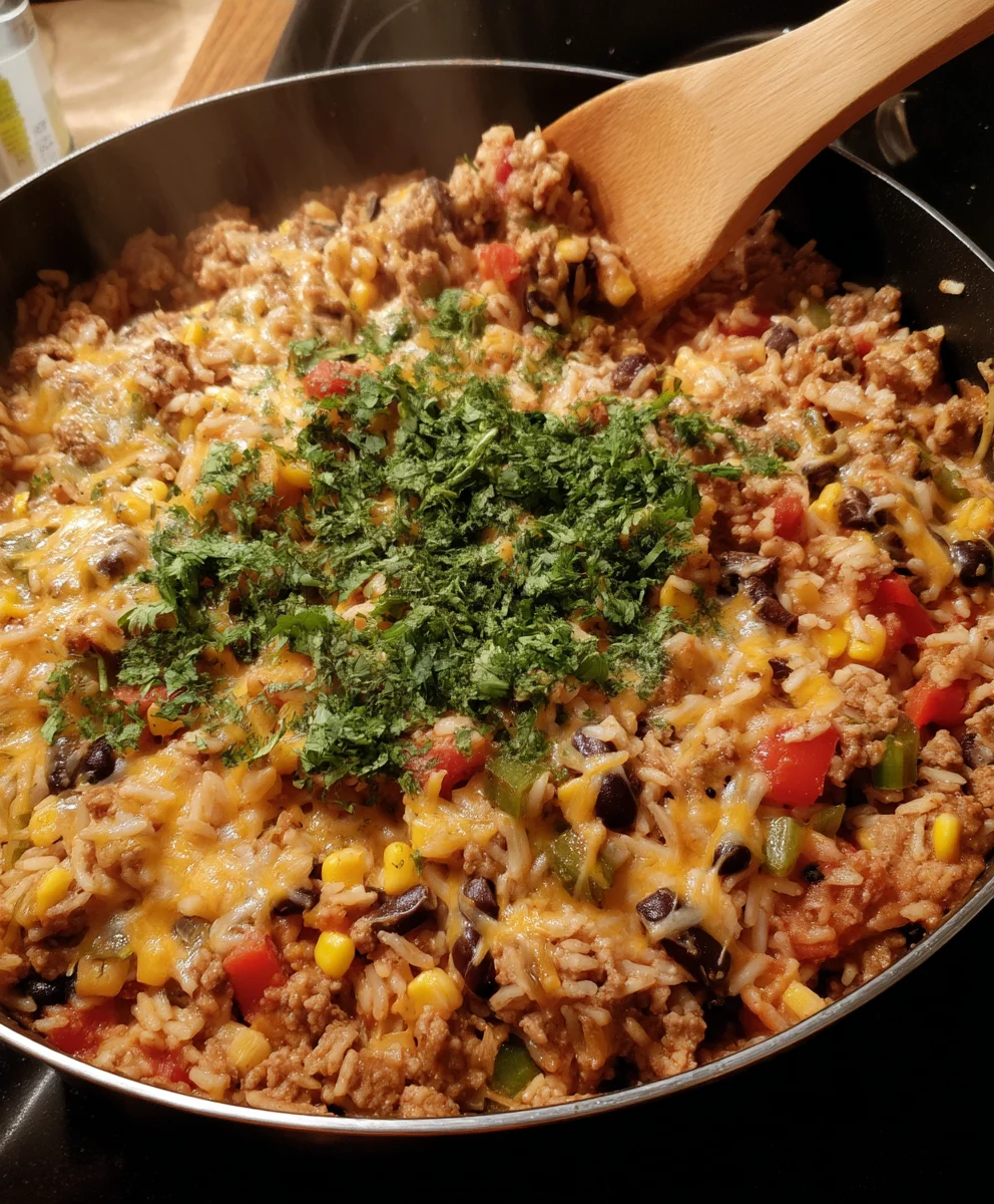 One Pot Mexican Rice Casserole