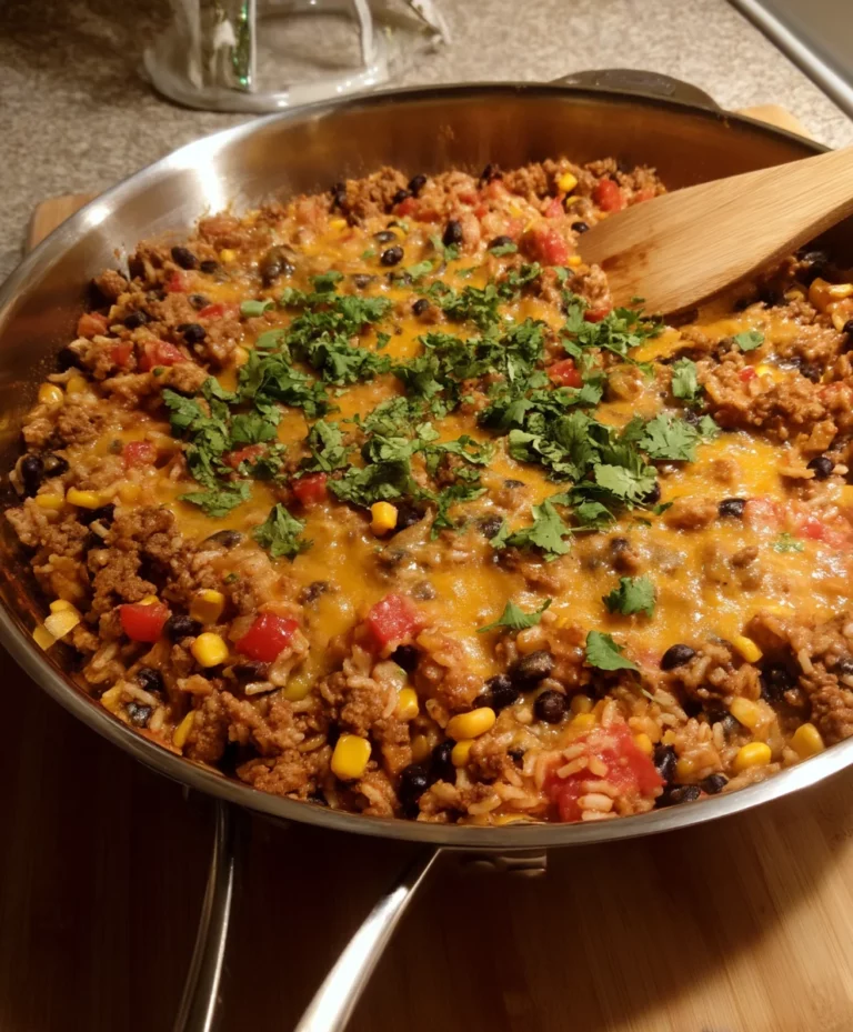 One Pot Mexican Rice Casserole