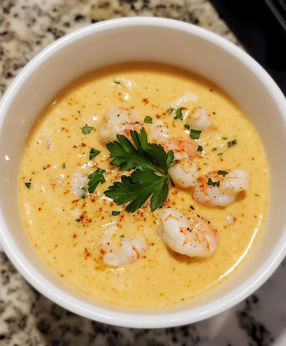 Creamy Crab and Shrimp Seafood Bisque