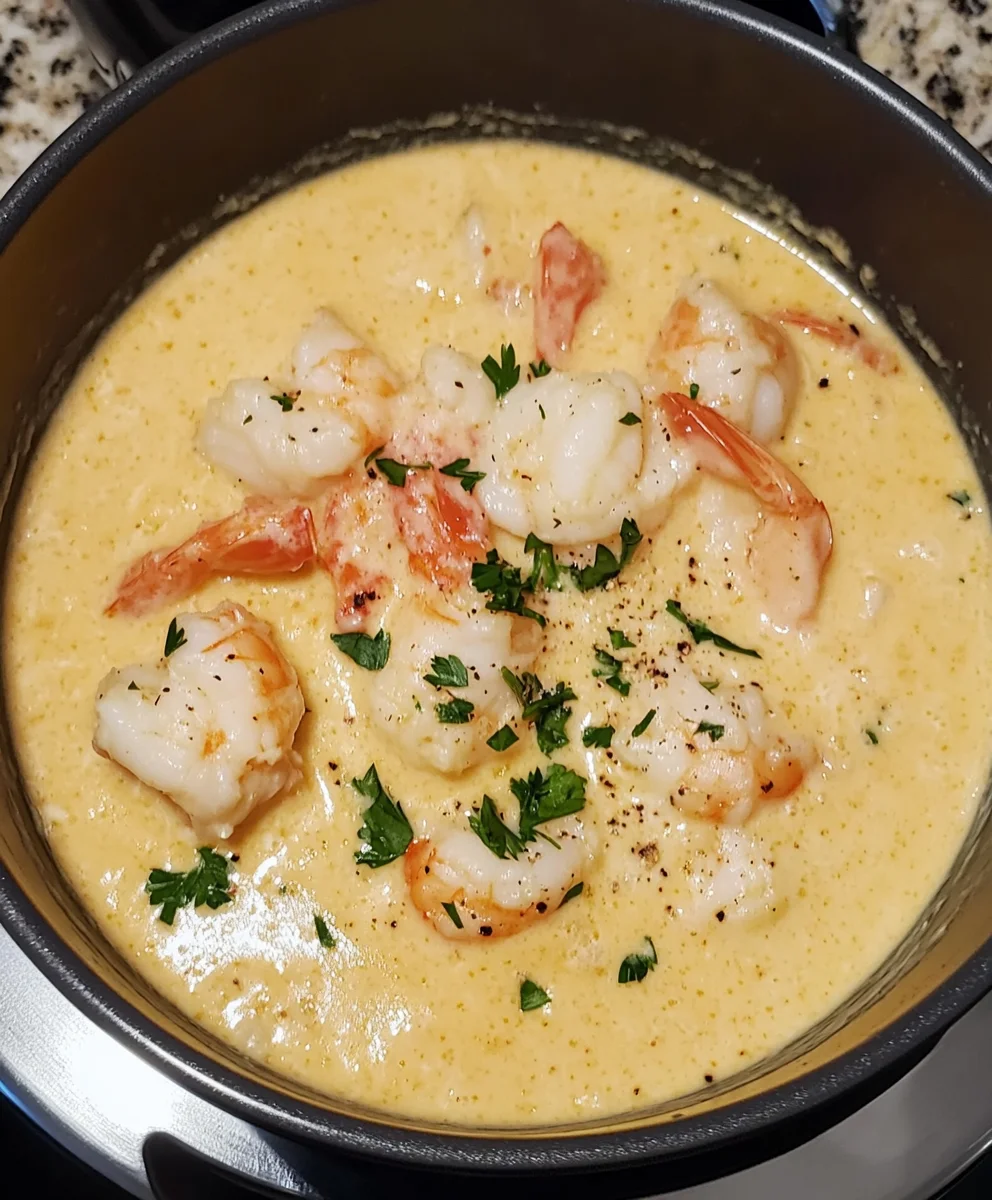 Creamy Crab and Shrimp Seafood Bisque
