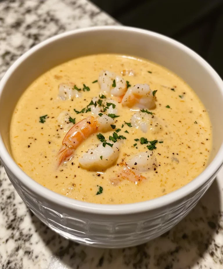 Creamy Crab and Shrimp Seafood Bisque