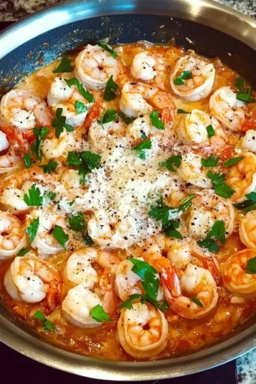 Italian Garlic Shrimp