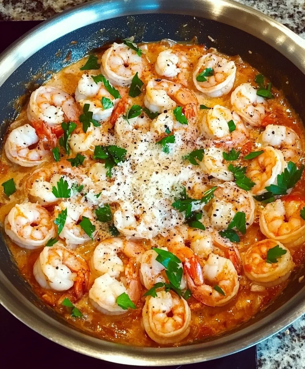Italian Garlic Shrimp
