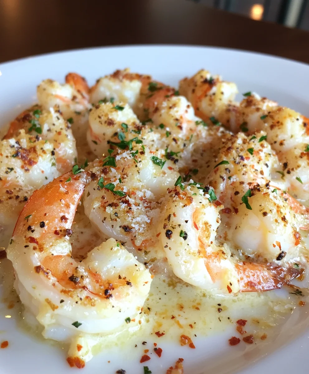 Italian Garlic Shrimp