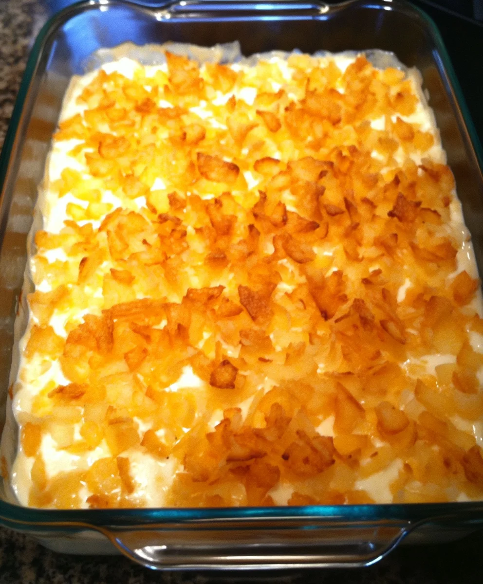 Copycat Cracker Barrel Hashbrown Casserole