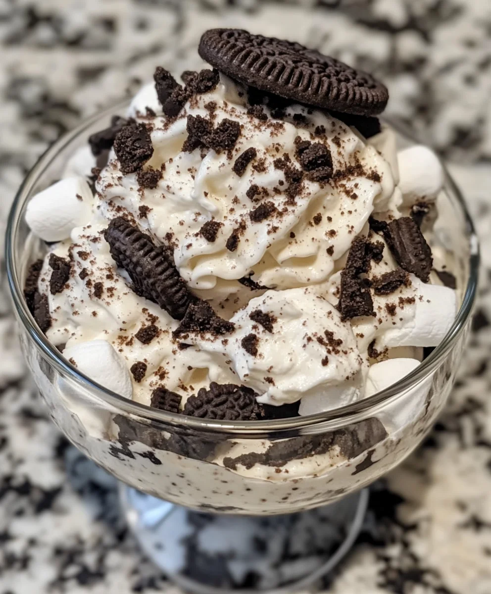 Oreo Fluff No Bake Dessert