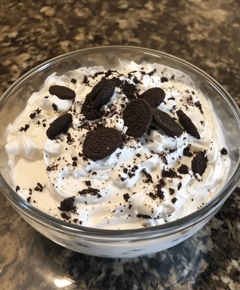 Oreo Fluff No Bake Dessert