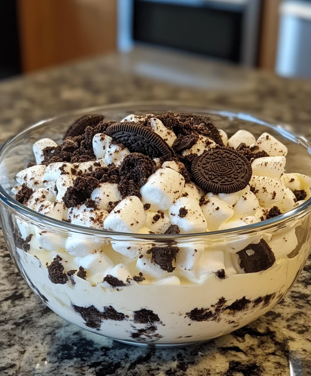 Oreo Fluff No Bake Dessert