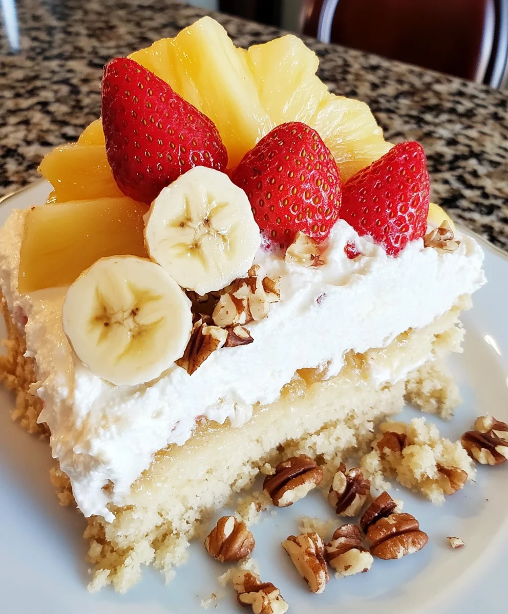 Southern Punch Bowl Cake