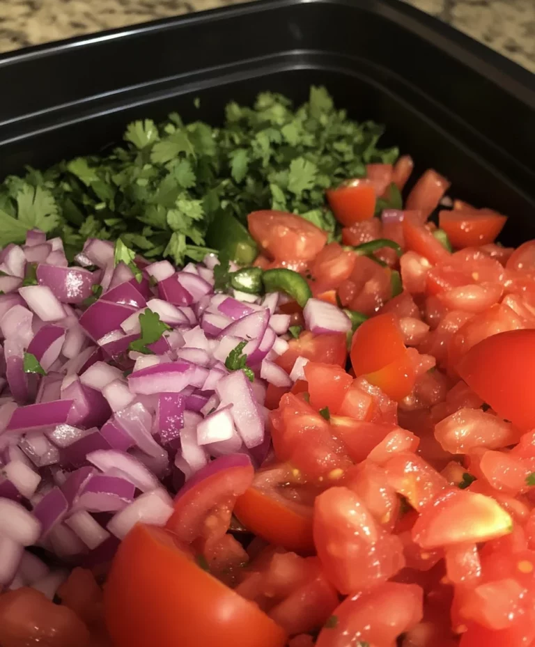 Fresh Tomato Salsa