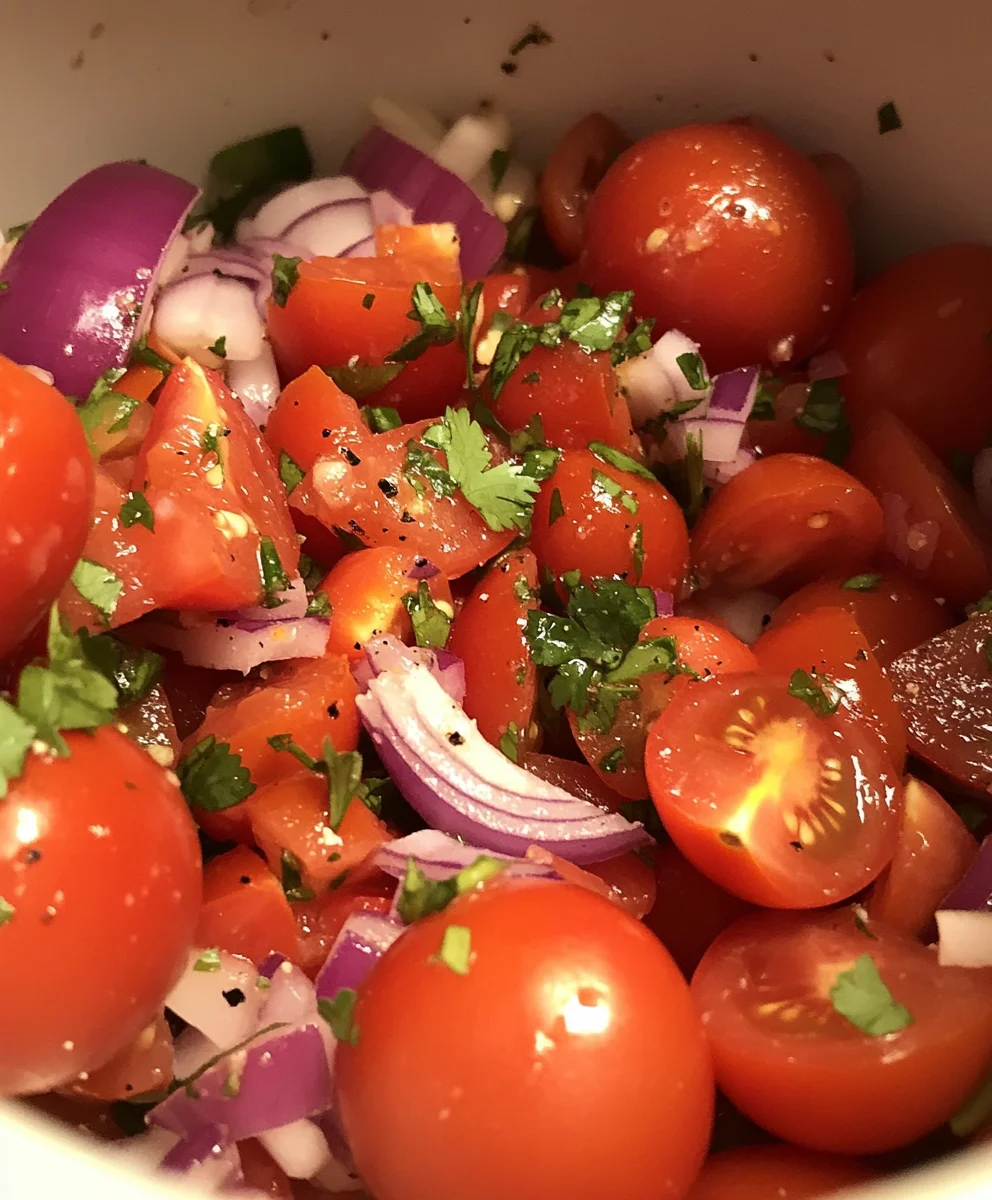Fresh Tomato Salsa