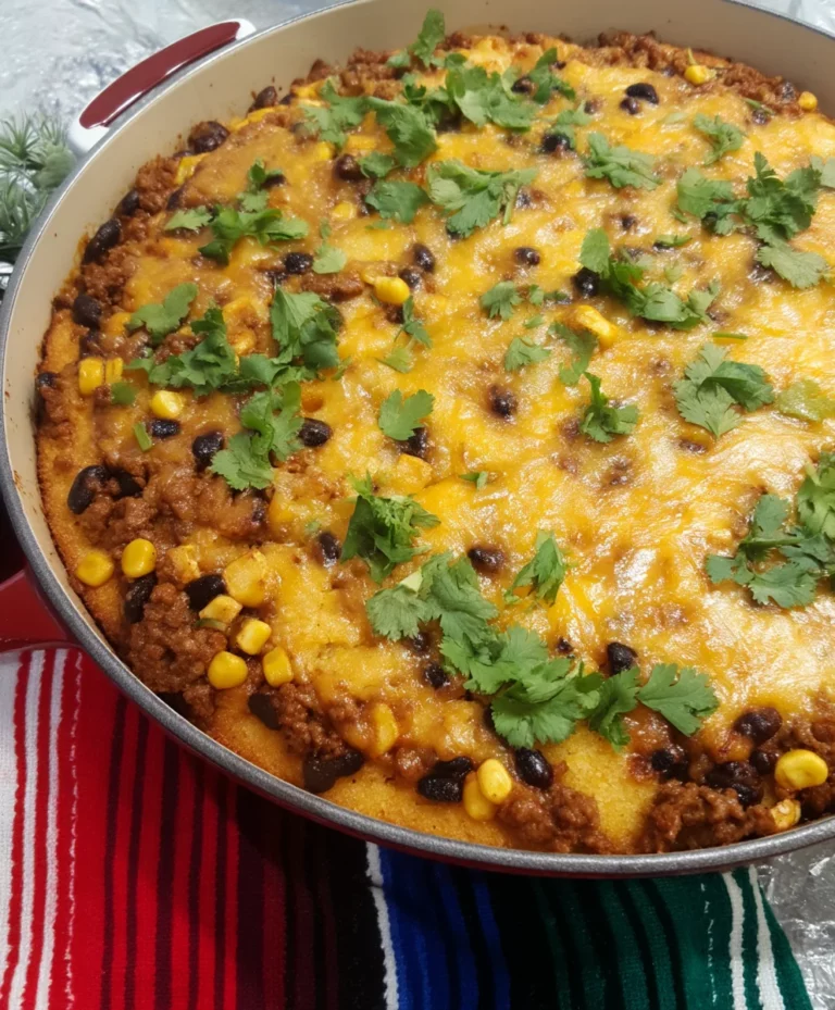Taco Cornbread Casserole