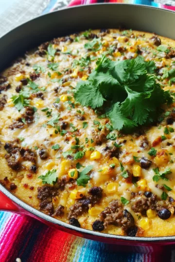 Taco Cornbread Casserole