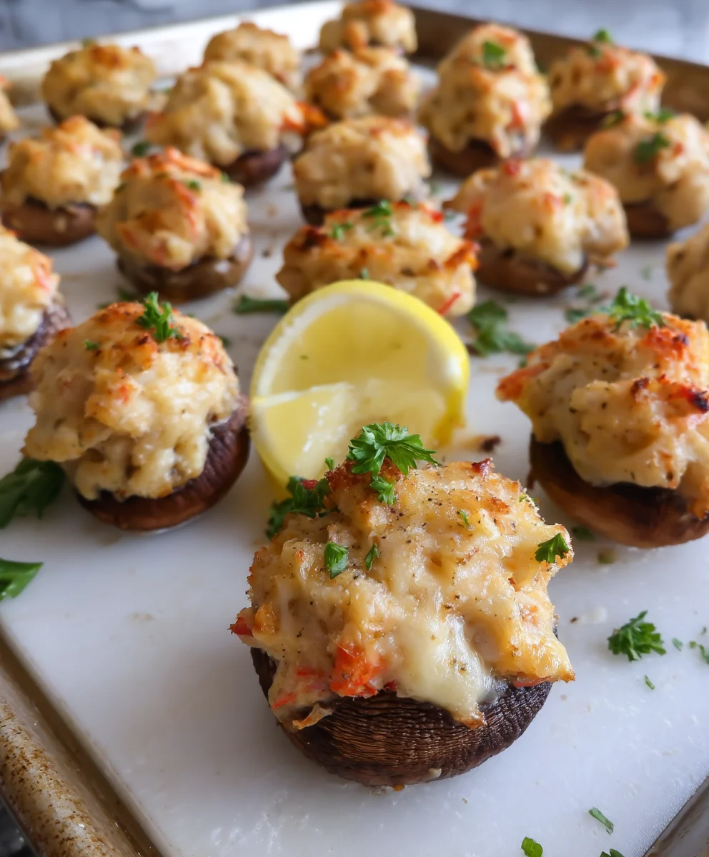 Red Lobster Crab Stuffed Mushrooms 26 Red Lobster Crab Stuffed Mushrooms