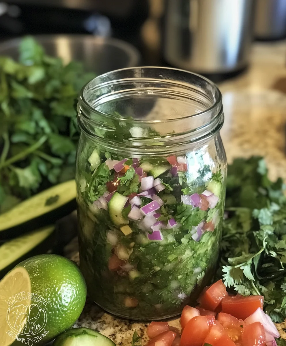 Crisp Cucumber Salsa