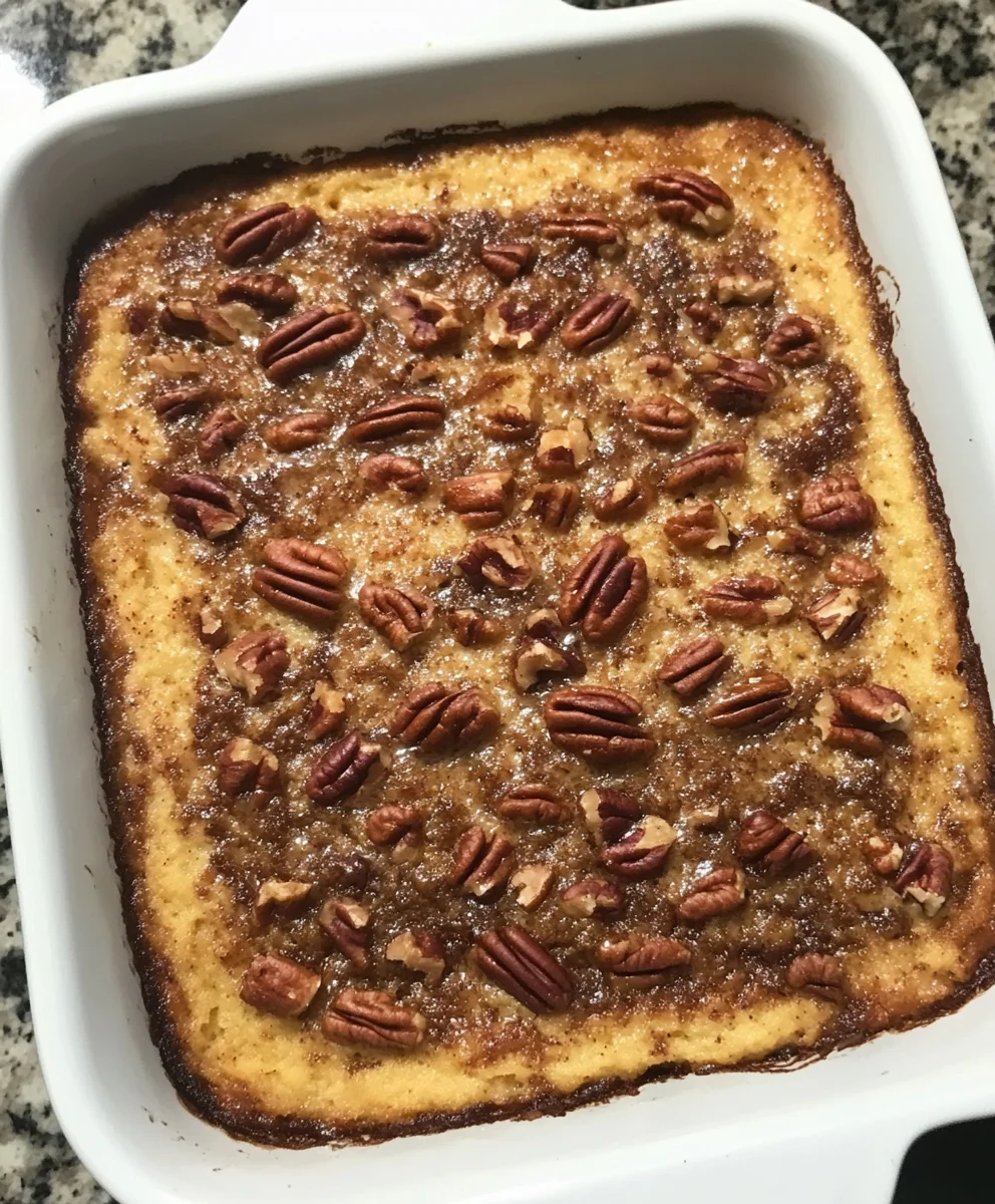 Pecan Dump Cake