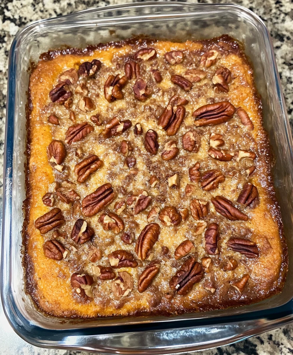 Pecan Dump Cake