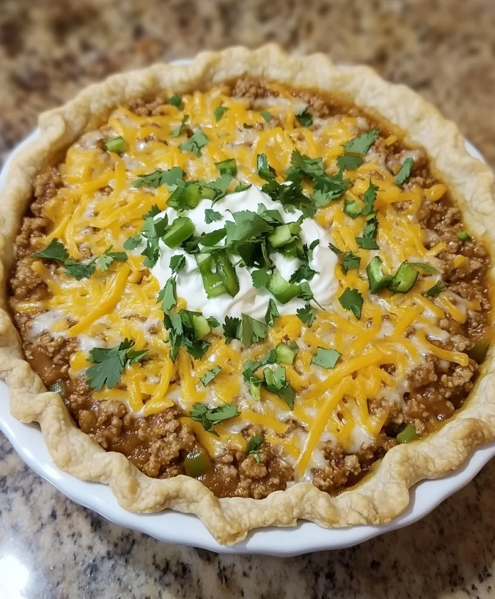 Surprise Taco Pie