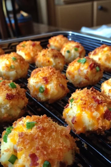 Loaded Mashed Potato Balls