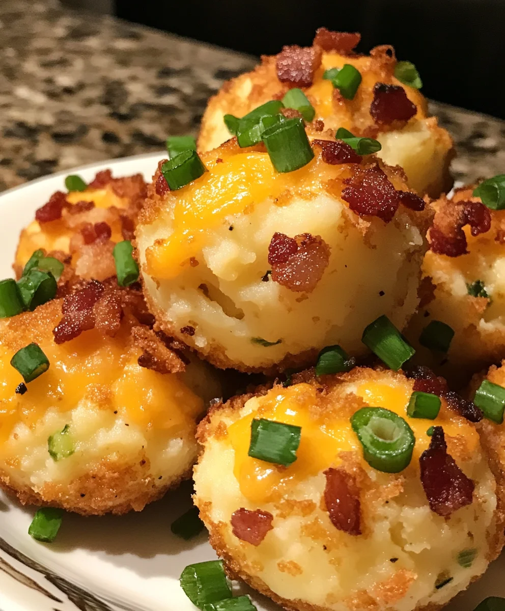 Loaded Mashed Potato Balls 30 Loaded Mashed Potato Balls