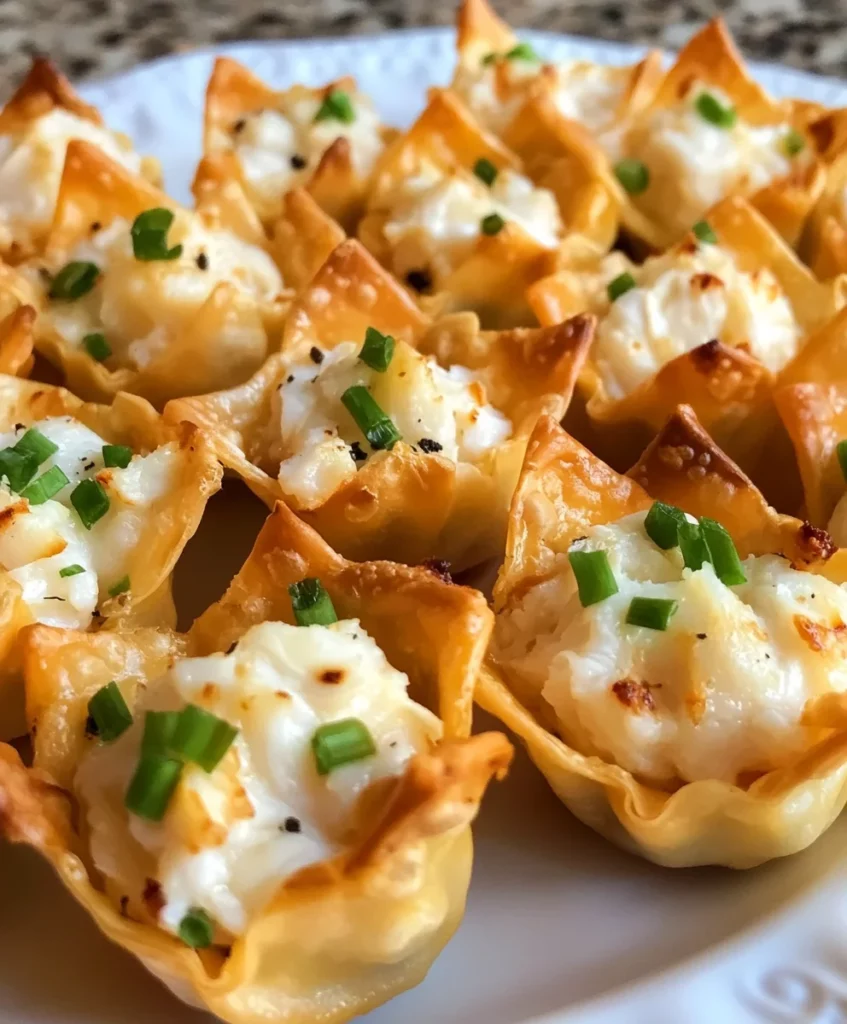 10 Cheesy Party Appetizers Perfect for Game Day Watch Parties 6 Crab Rangoon Bombs