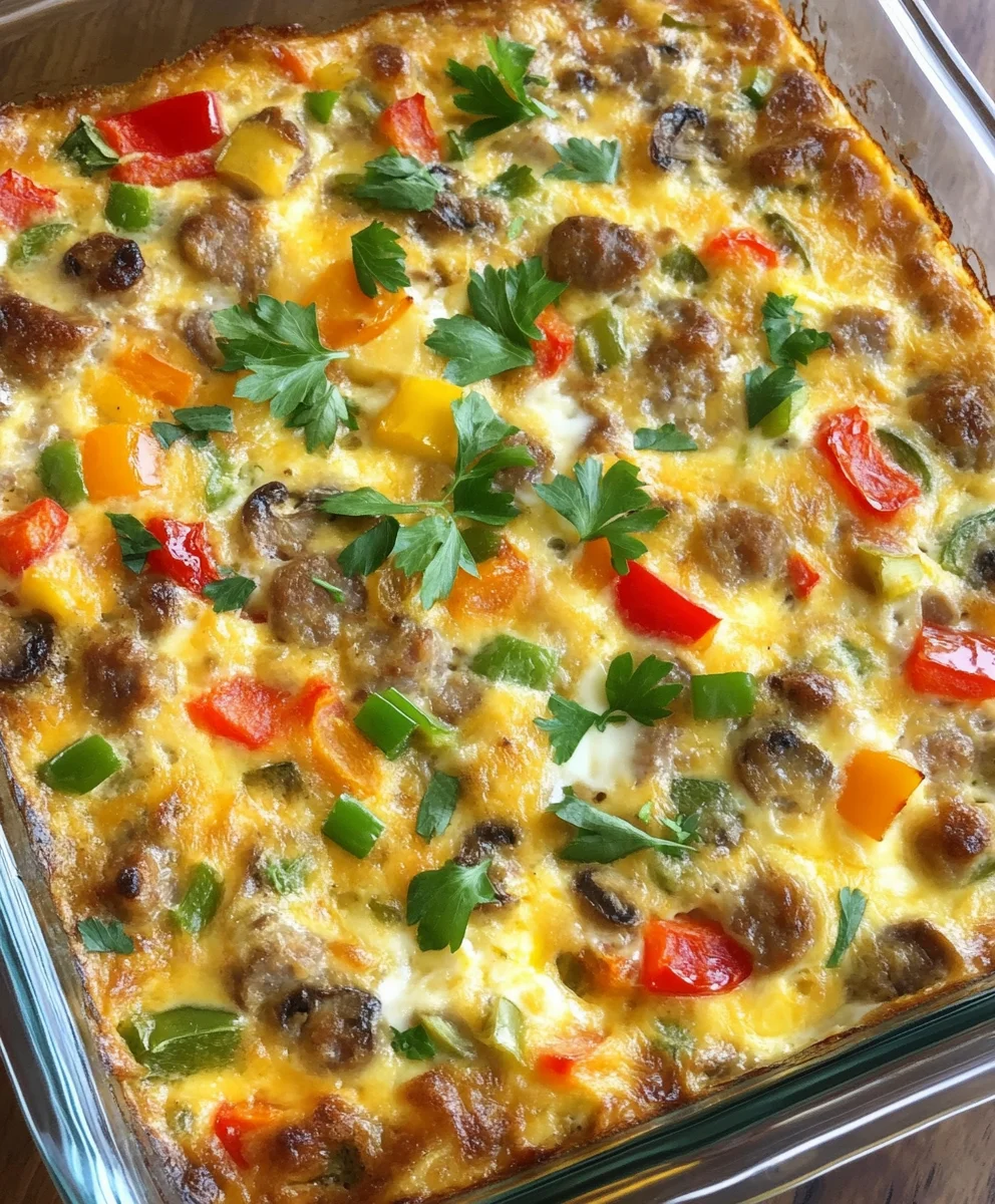 Easter Breakfast Casserole
