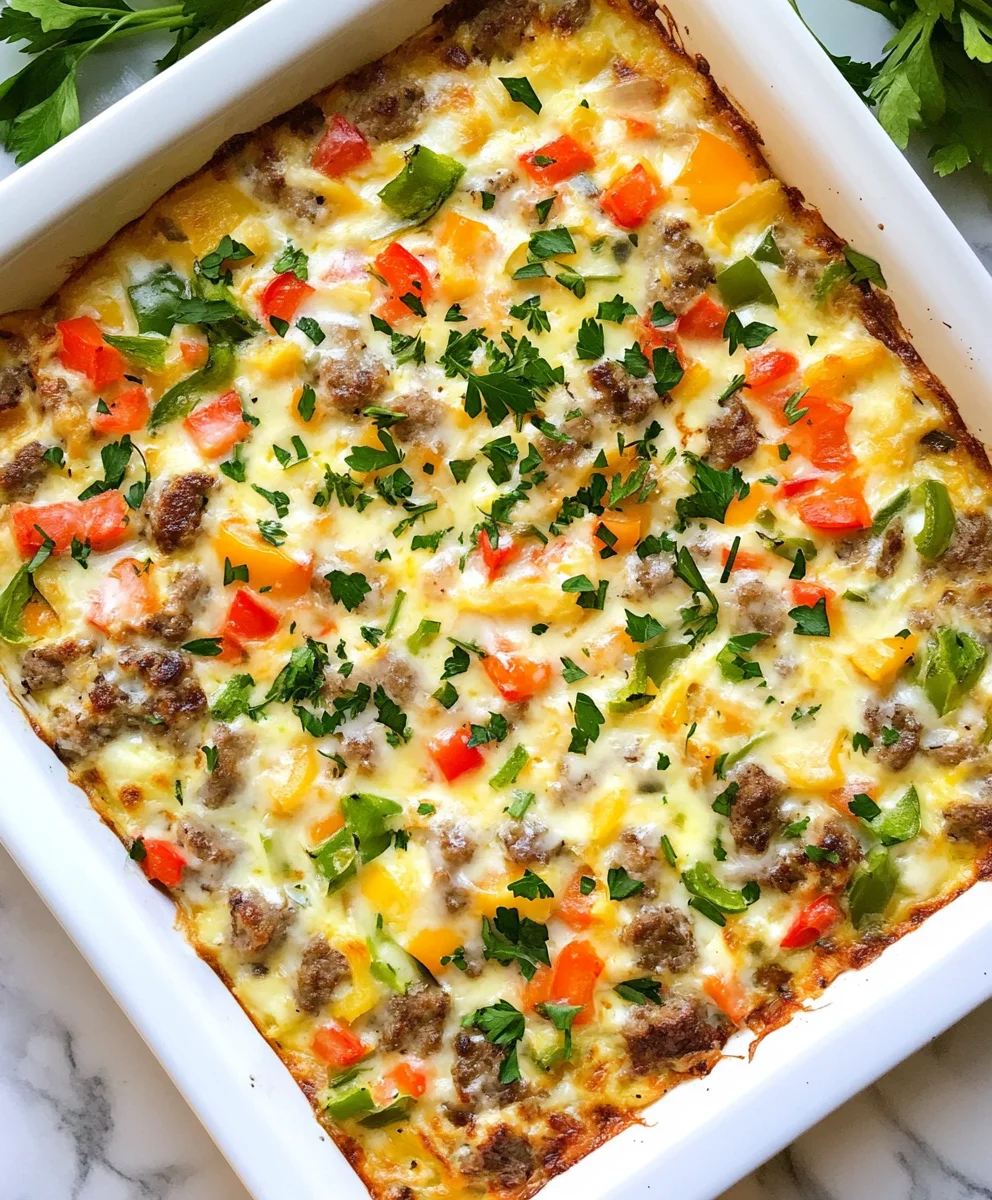 Easter Breakfast Casserole