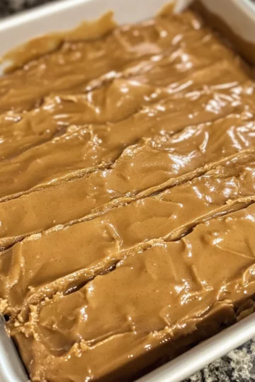 Peanut Butter Microwave Fudge