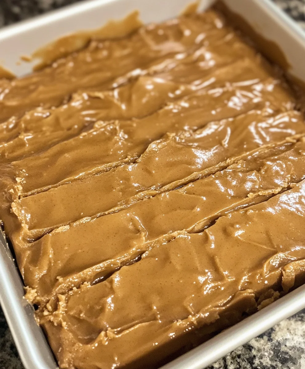 Peanut Butter Microwave Fudge