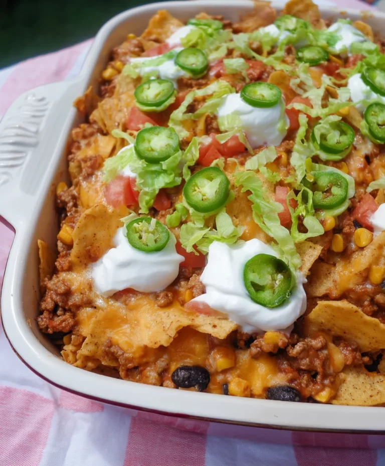 Walking Taco Casserole