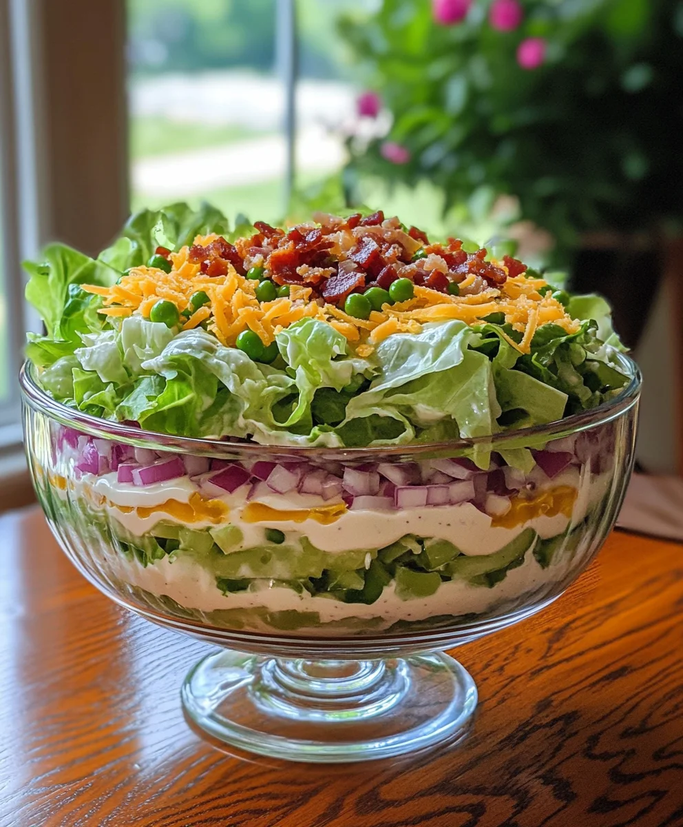 Seven Layer Salad