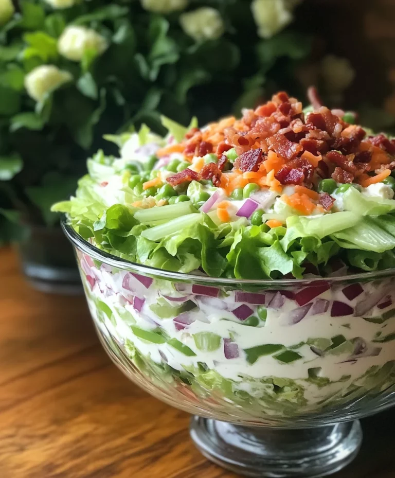 Seven Layer Salad