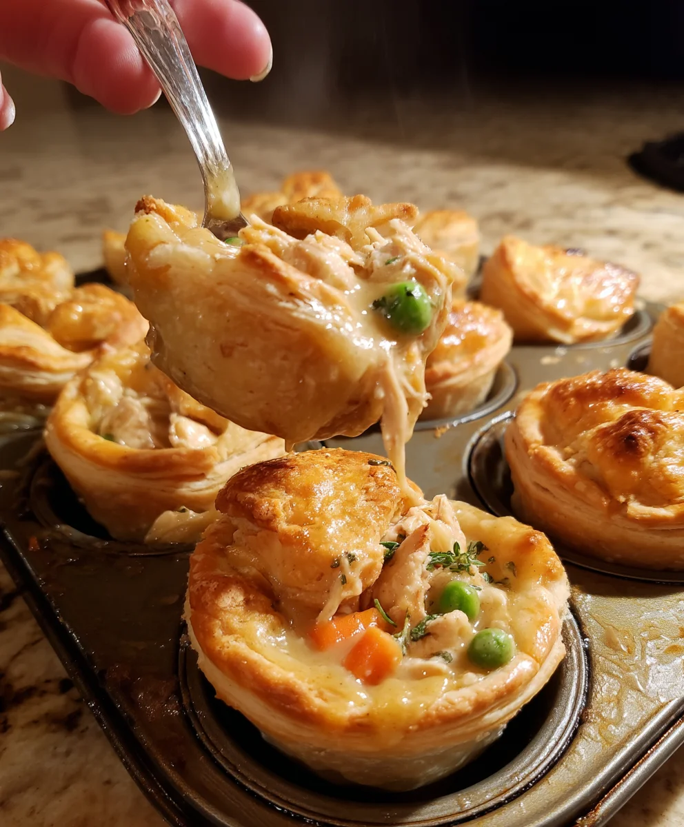 Mini Chicken Pot Pies