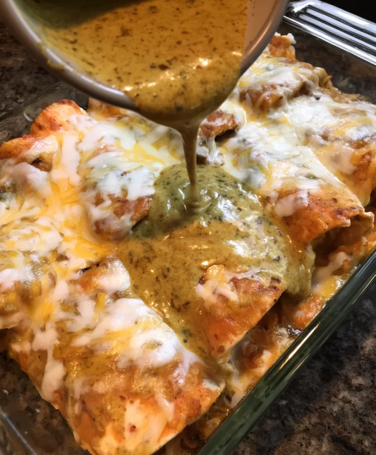 Smothered Baked Chicken Burritos