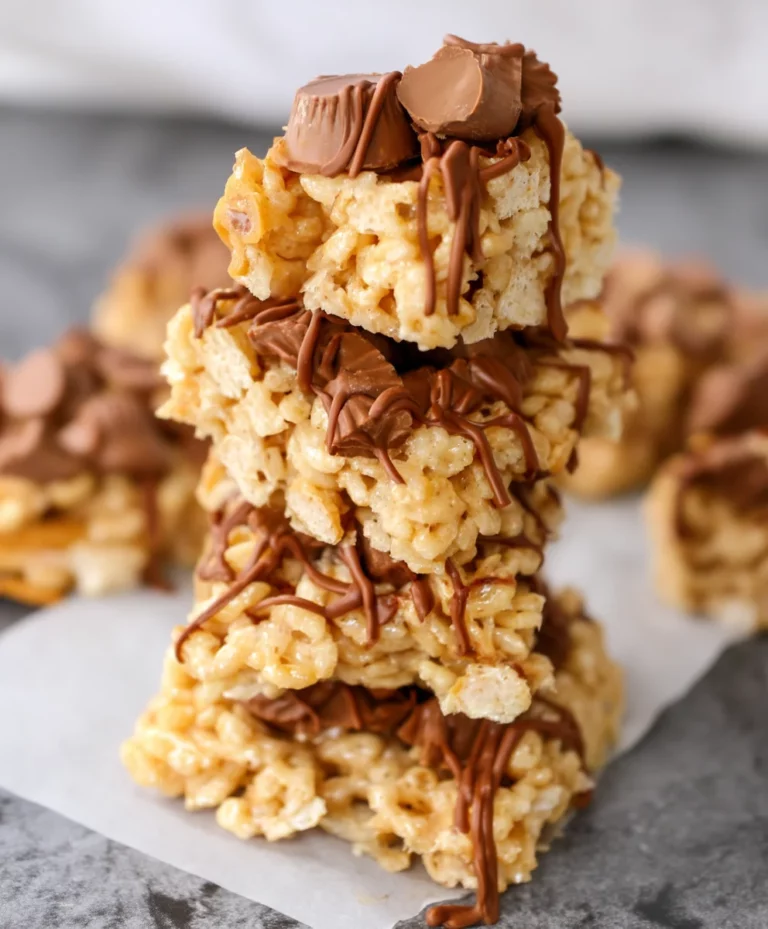 Reese's Krispie No-Bake Cookies
