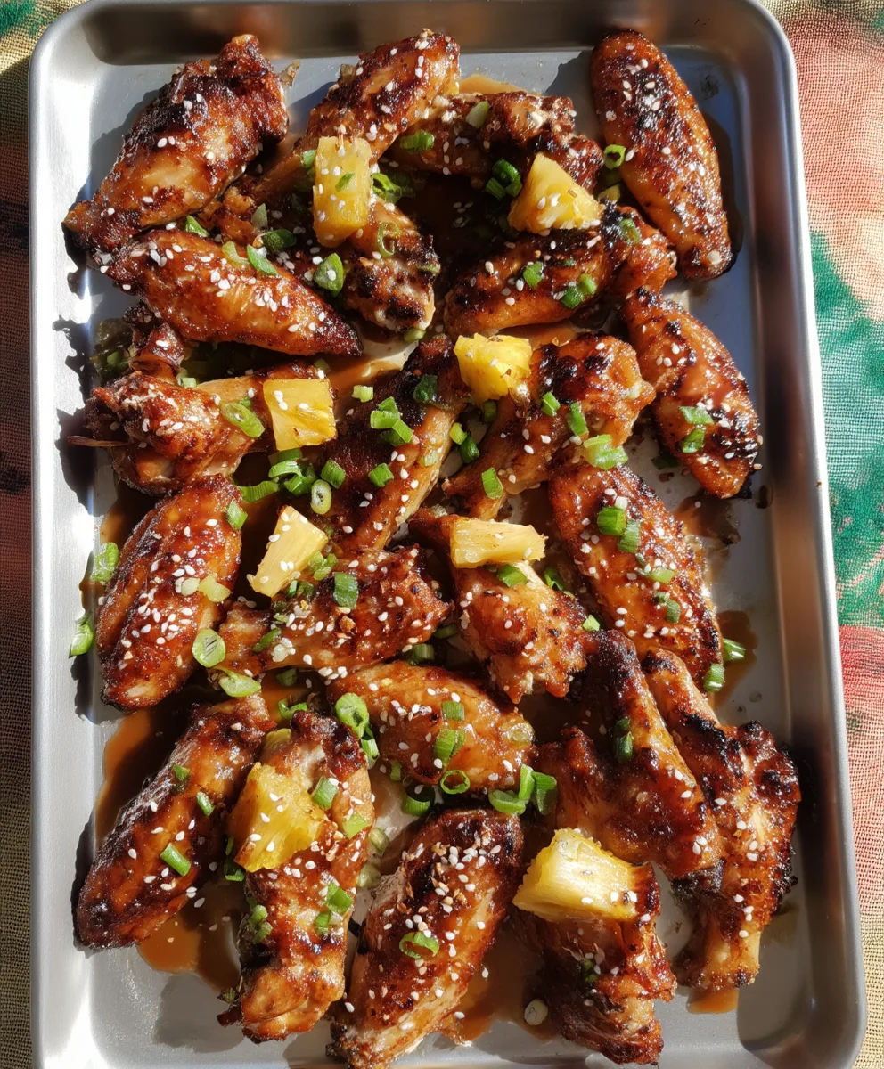 Aloha Chicken Wings 29 Aloha Chicken Wings