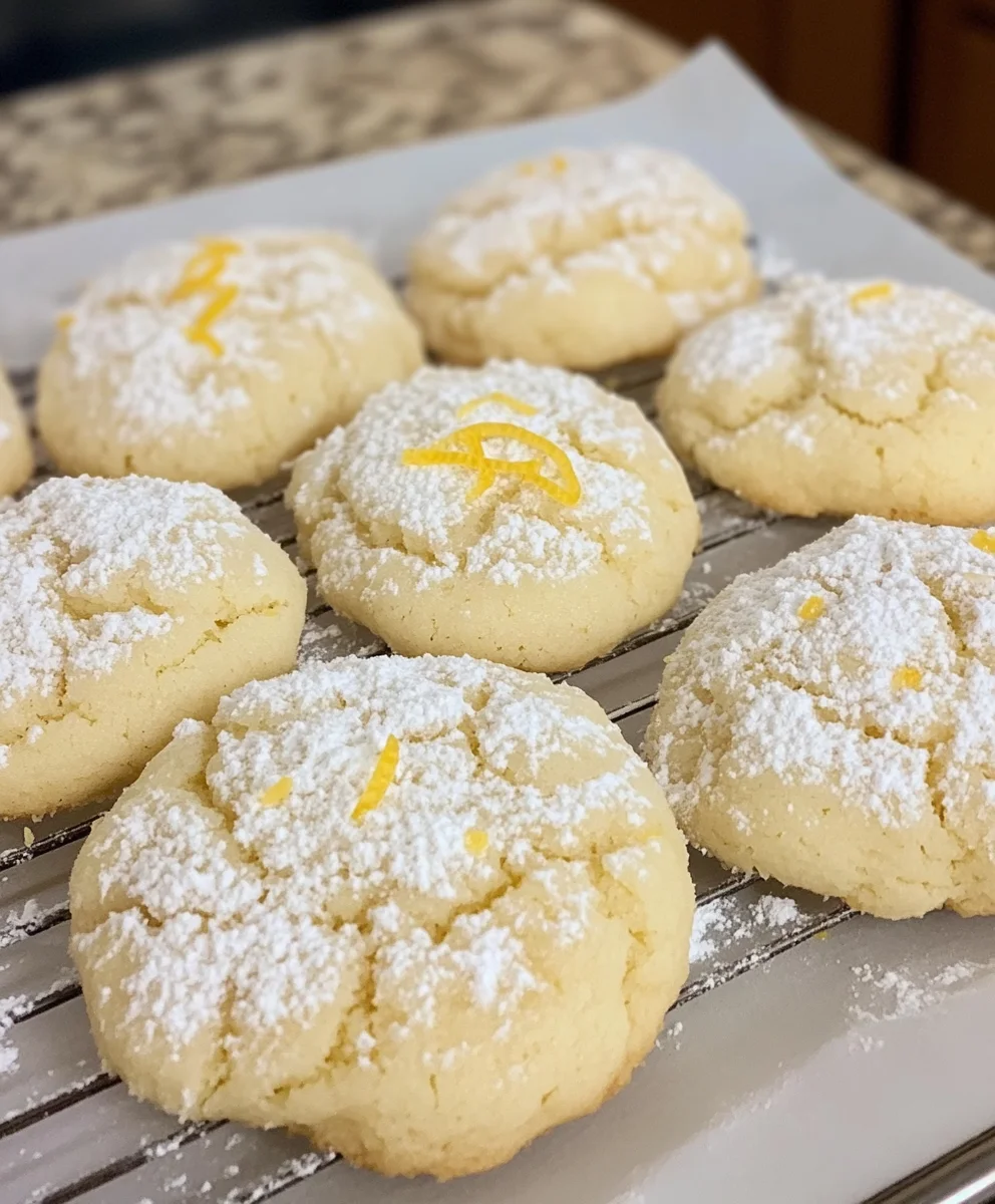 Easy Lemon Cookies