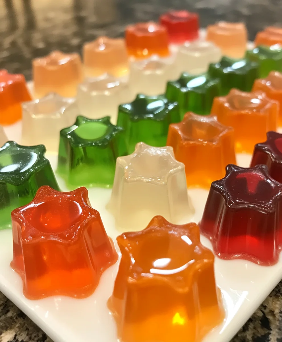 Boozy Jello Candy Melts