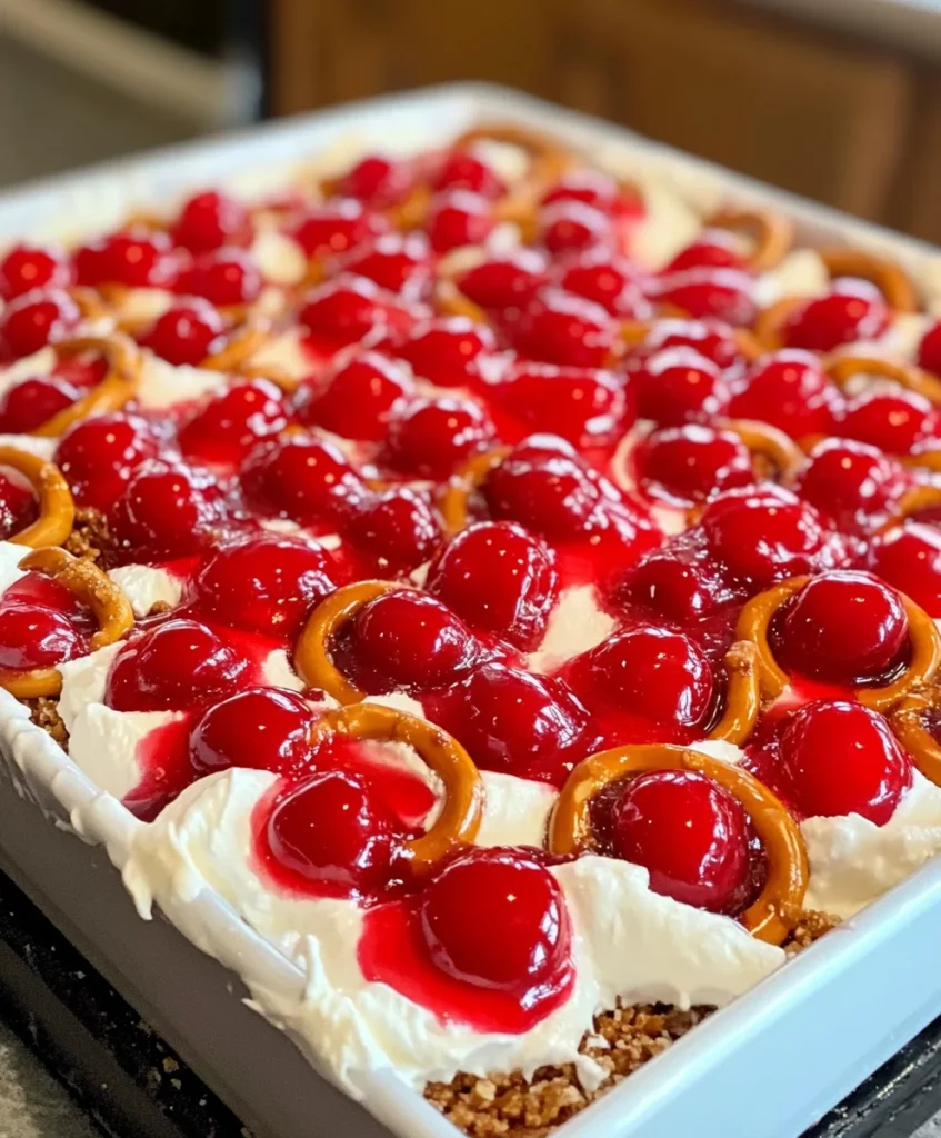 15 Old-School Church Potluck Desserts Nobody Makes Anymore 15 Cherry Pretzel Squares