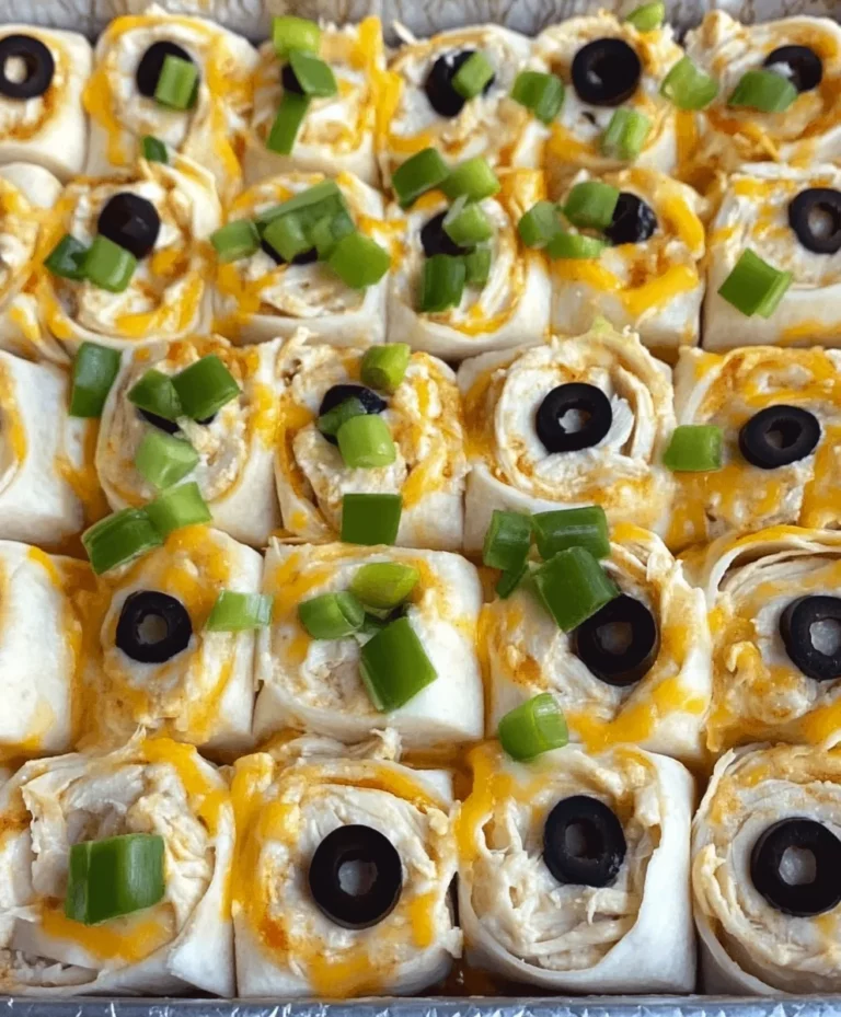 Chicken Enchilada Dip Roll-Ups